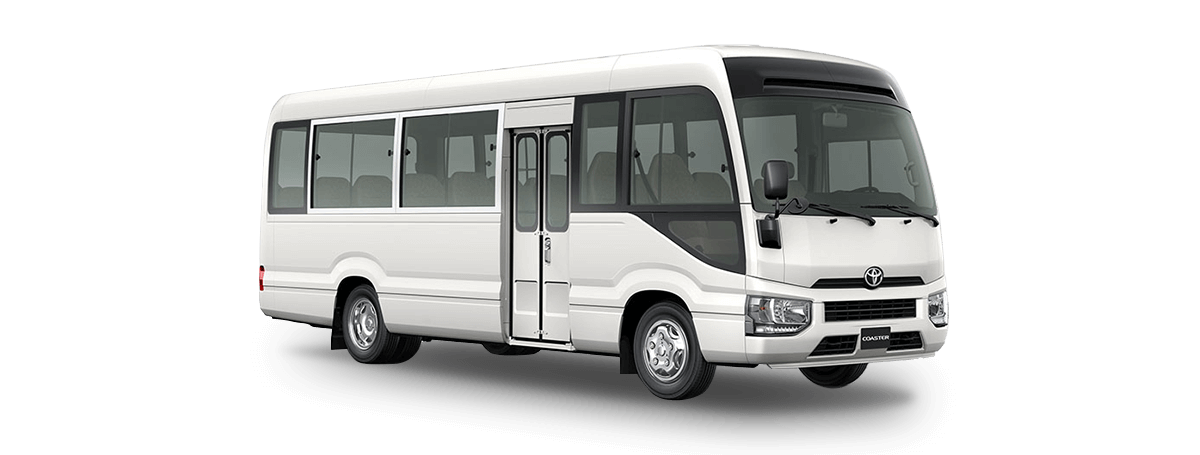 Toyota Coaster Bus Toyota Laos