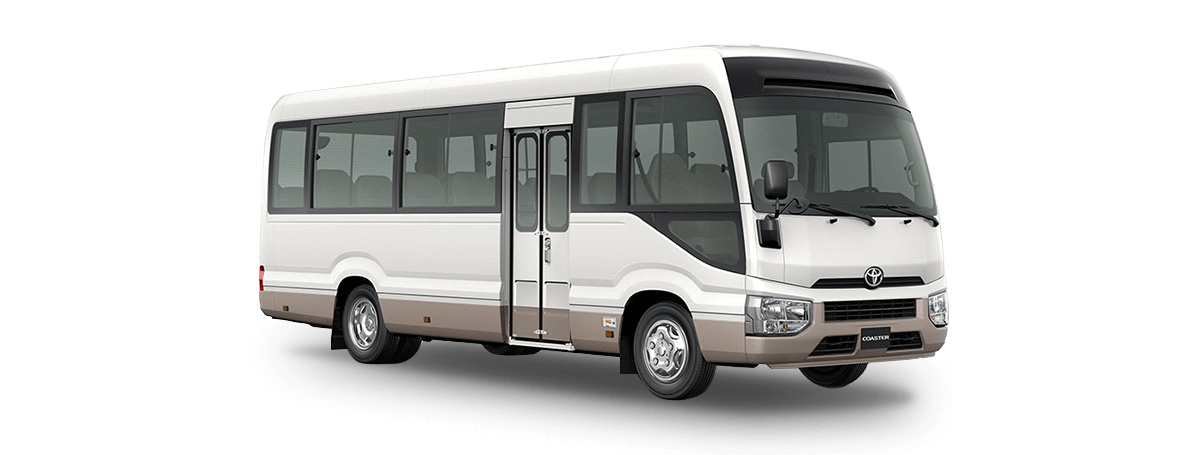 Toyota Coaster Bus Toyota Laos