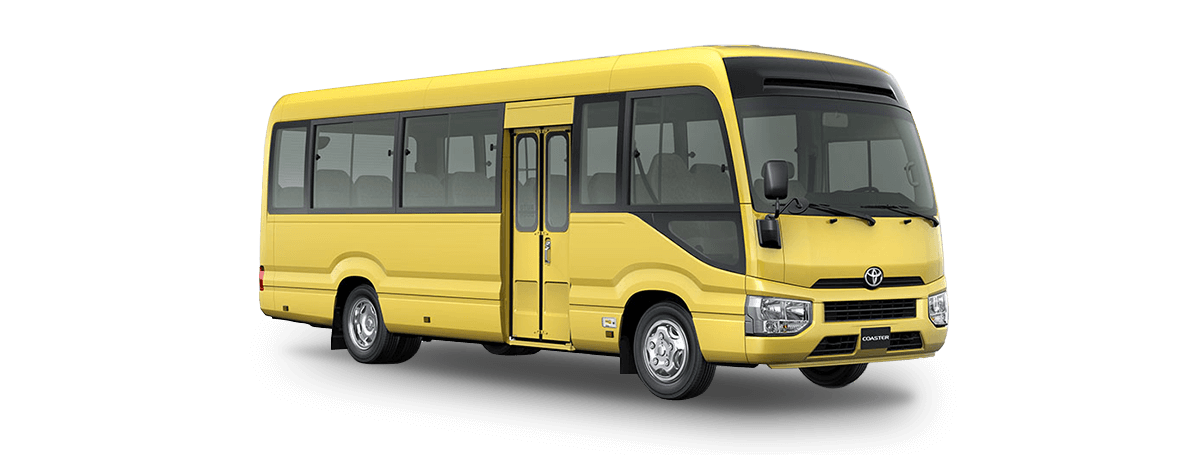 Toyota Coaster Bus Toyota Laos